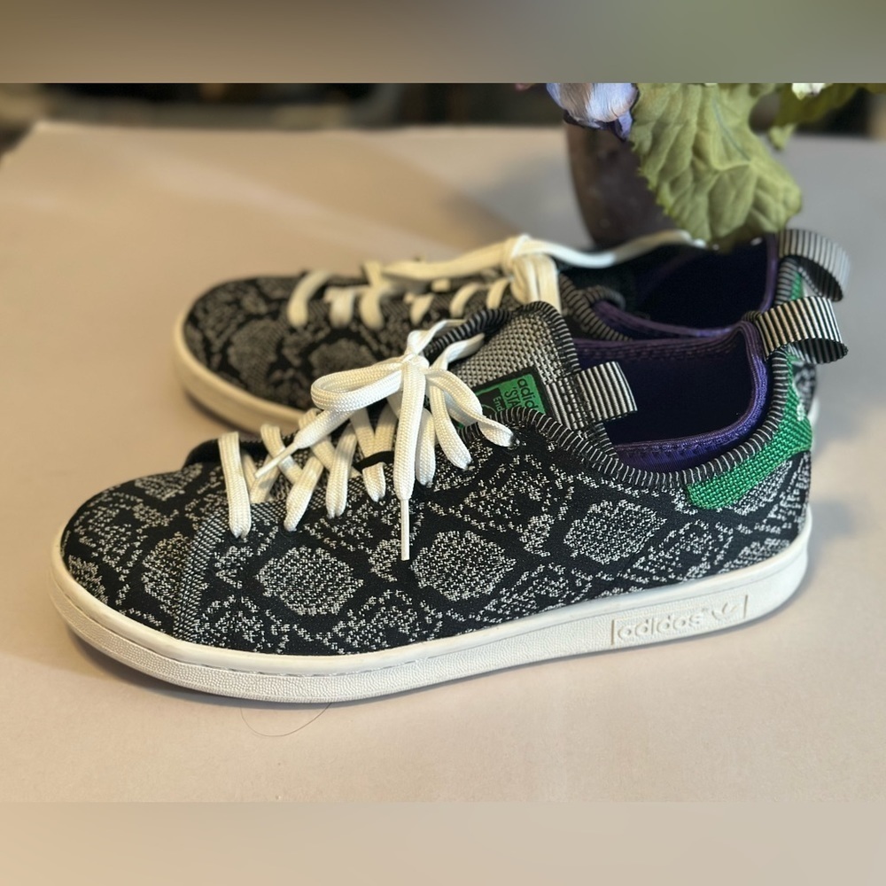 adidas × CONCEPTS Stan Smith EM Engineered Mesh SNAKE GREEN Men's size 9 - Picture 3 of 8